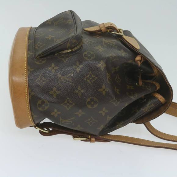 LOUIS VUITTON Monogram Montsouris MM Backpack M51136 LV Auth 64095 - Picture 3 of 16